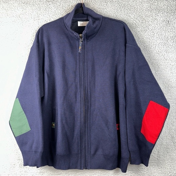 Tuttle Distinctive Sportswear Jacket Mens Medium Blue Vintage Coat Outdoor - Picture 1 of 9
